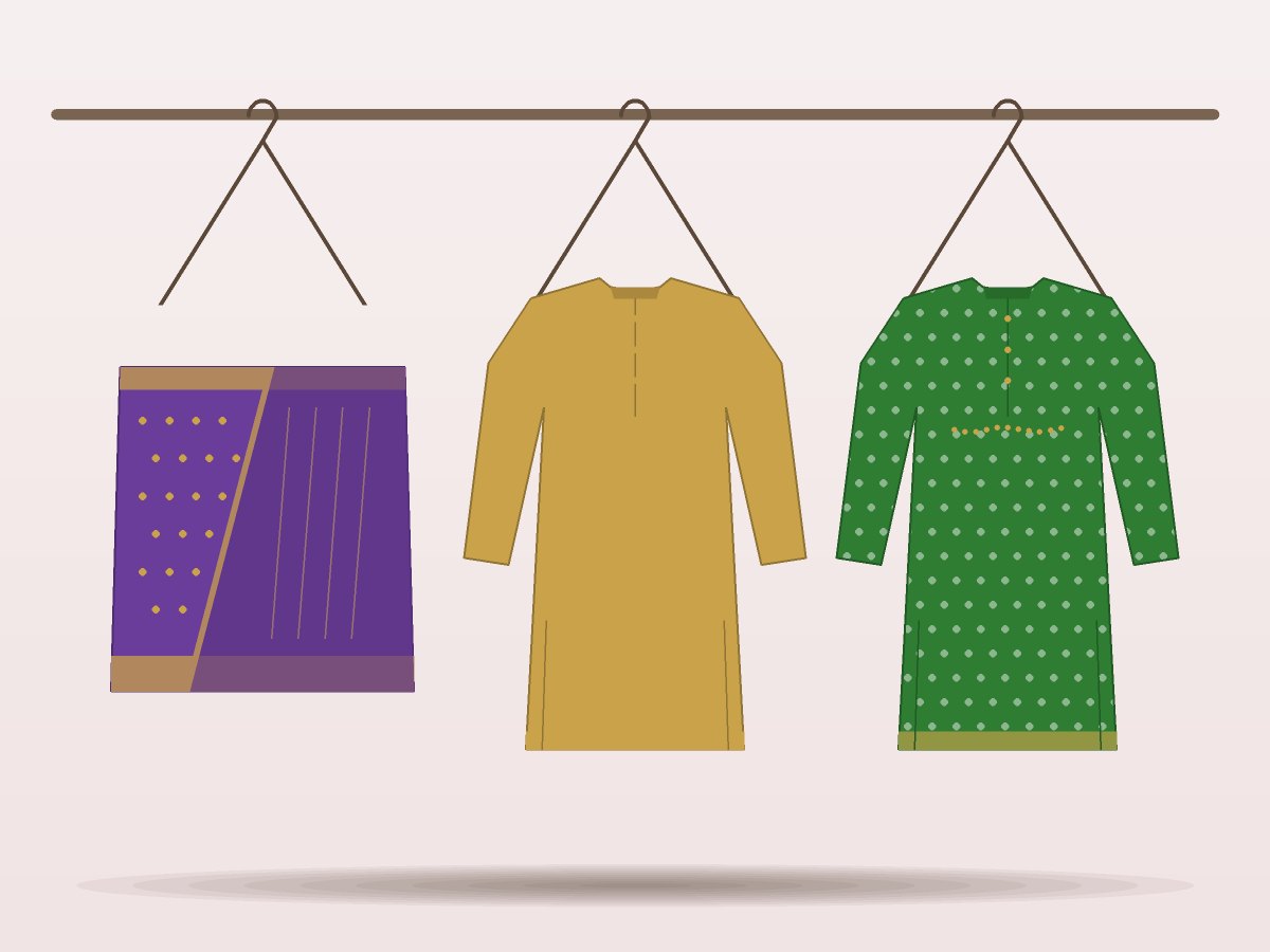 Celebrate in ethnic elegance.